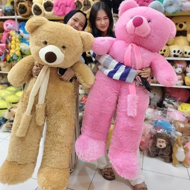 Limited Boneka Teddy Bear Cosy Super Jumbo 1,3 Meter Soft Beruang Panda
