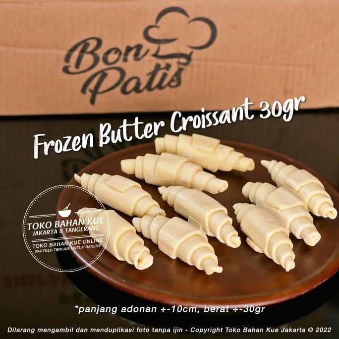 NEW BONPATIS CROFFLE FROZEN DOUGH 30GR 10PC ADONAN BUTTER CROISSANT WAFFLE ORI