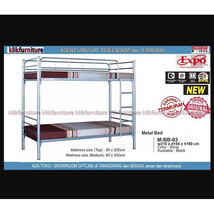 MBB 03 EXPO Ranjang Tingkat Besi Ranjang Susun Besi Bunkbed