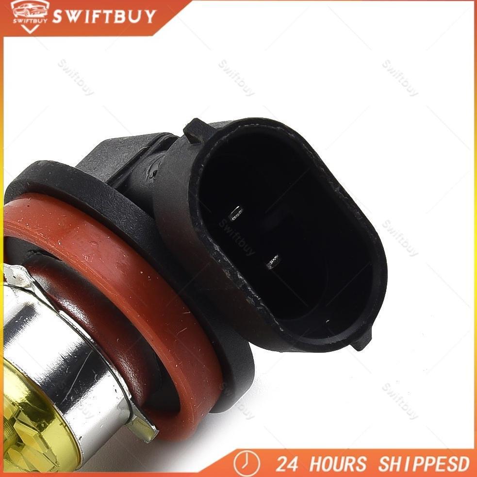 Viral  2Pcs Mobil Led Lampu Kabut Led H11 H8 4300K 100W 1500Lm Super Terang Warna Kuning Puith Lampu