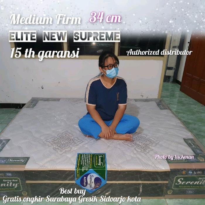Disc 50% Termurah Elite Supreme Spring bed 140x200 kasur Royal Plush Furniture
