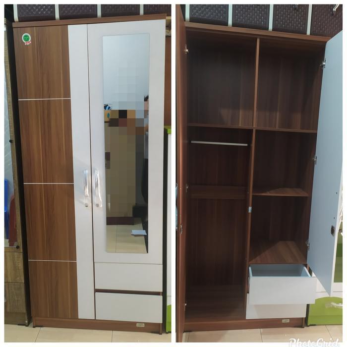 Paket Kasur, Divan dan Lemari 2 Pintu