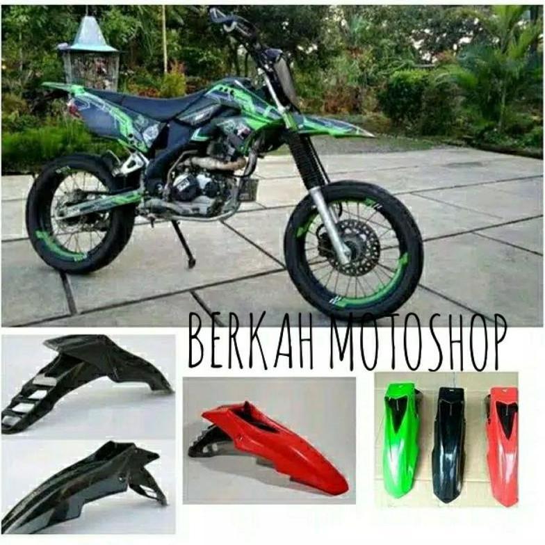 Awet Spakbor Depan Sumo Pilot Slebor Depan Supermoto Slebor Depan Evo Klx 150 Bf Dtracker Crf 150 L