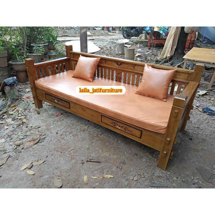 Kursi Teras Bale Bale Kayu Jati / Kursi Bale Bale Termurah