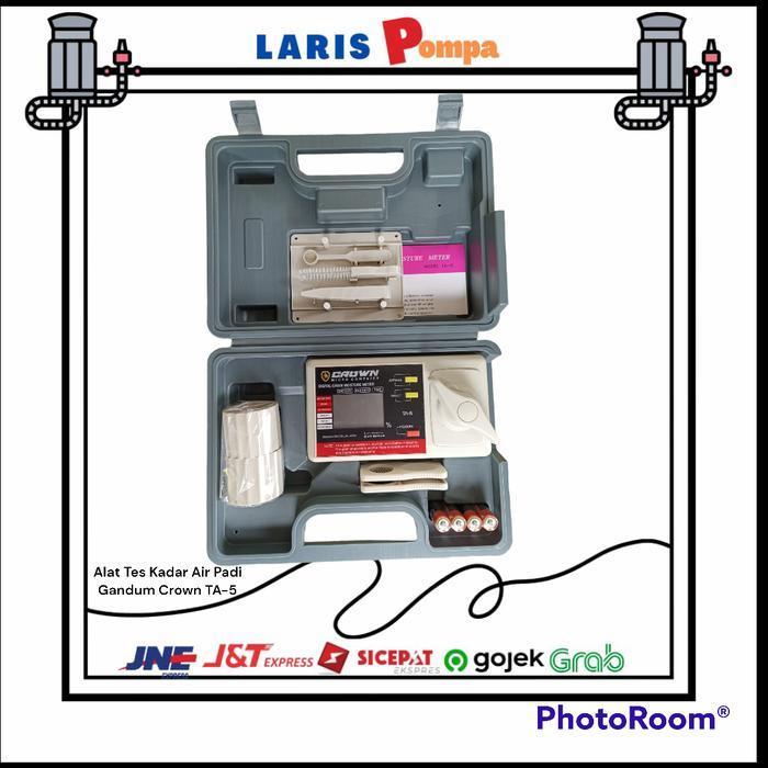 Alat Tes Kadar Air Padi Gandum Crown TA-5