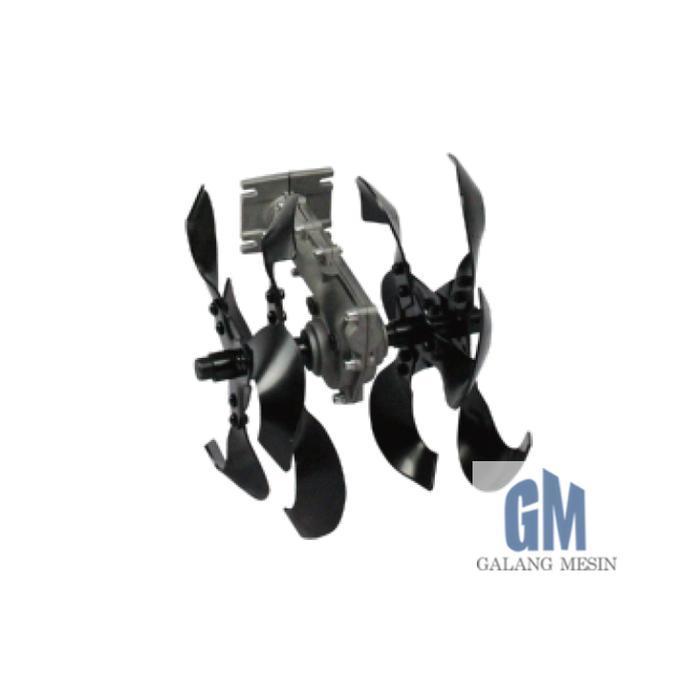 Traktor Mini Pembajak Tanah Furrow Blade Matsumoto Mesin Potong Rumput