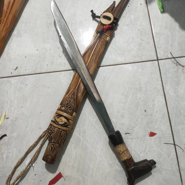 Mandau Kerja asli Dayak Kalimantan