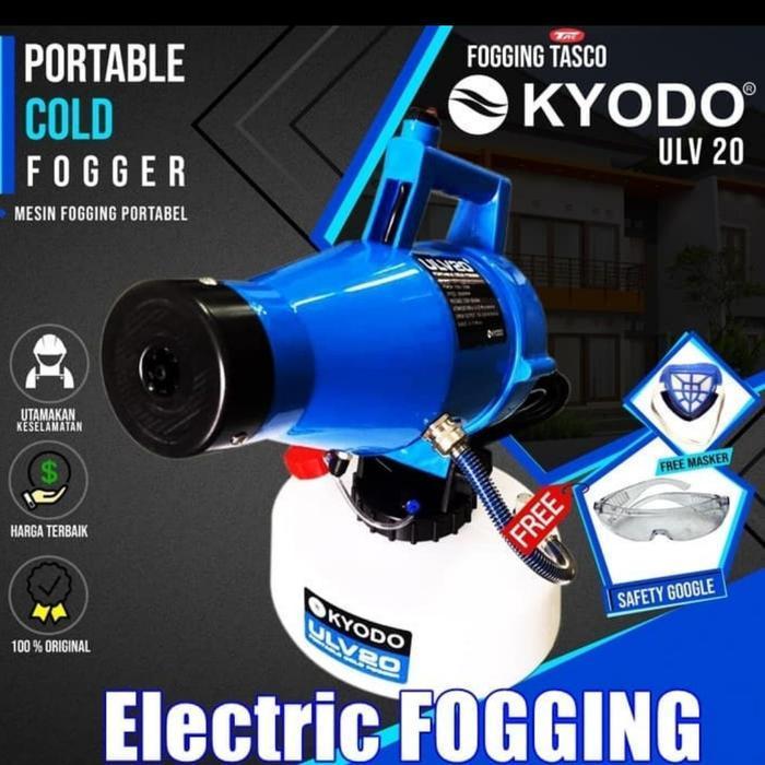 Mesin fogging disinfektan listrik Mesin Ulv cold fogger Kyodo ulv 20