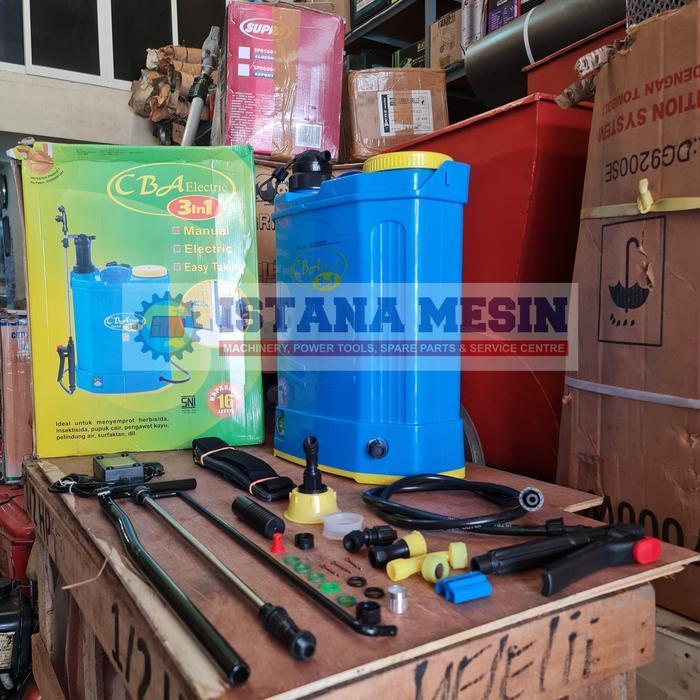 MESIN SEMPROT OBAT VIRUS HAMA SPRAYER ELEKTRIK 2 FUNGSI CBA 3IN1