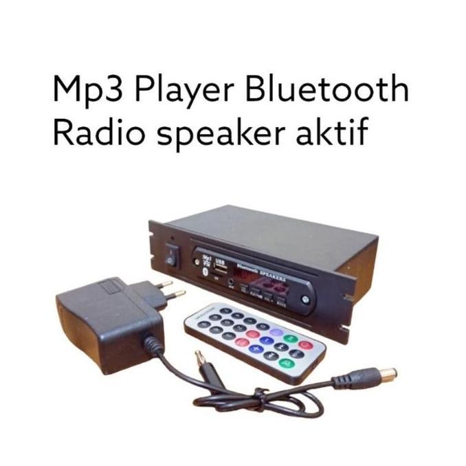 RAKITAN MP3 RADIO PLAYER Bluetooth 5.0 Player + Adaptor 12V MP3 Player