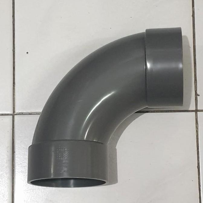 Elbow Long 4"/ Keni panjang 4 in/ Large radius elbow 4 inch