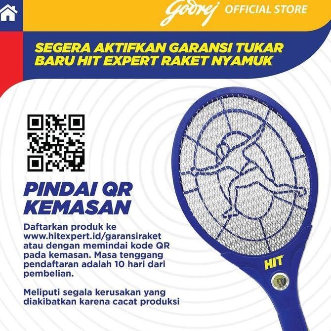 HIT Expert Raket Nyamuk 2 pcs