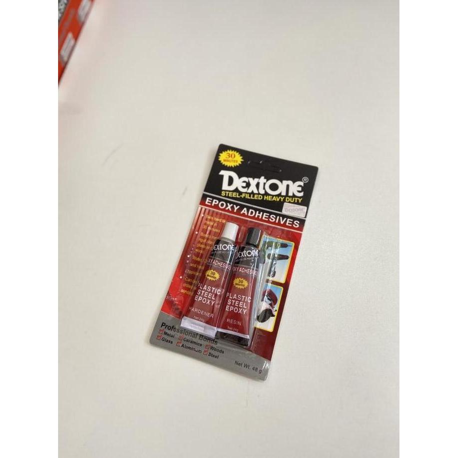 DEXTONE 30 MENIT EPOXY LEM BESI PLASTIK 48GR