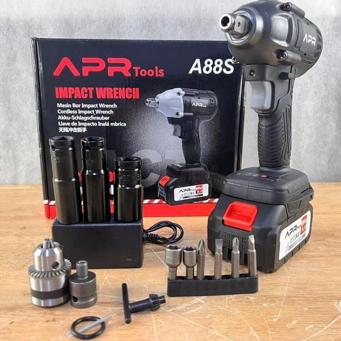 Impact Wrench 48s APR JAPAN mesin pembuka baut ban mobil motor CVT