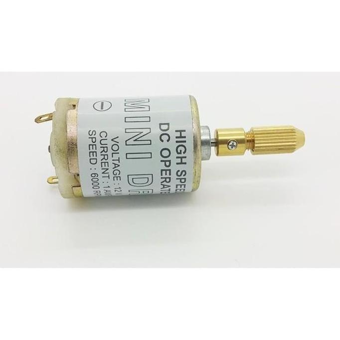 Dinamo Mini Drill Dc 12v Bor Mini Mata Bor Micro Pcb Diecast Hobby Diy