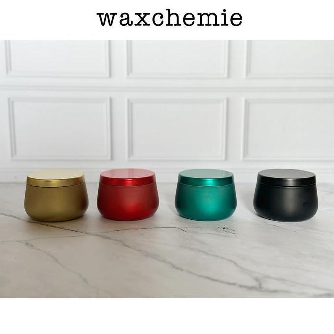 Aluminium Tin Jar / Wadah Pot Kaleng / Pot Jar / Travel Tin Can 150ml