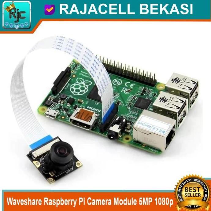 Waveshare Raspberry Pi Camera Module (G) 5MP 1080p OV5647 Wide Angle