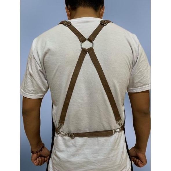 Tali Apron Barista Tali Kulit Celemek Asli garut