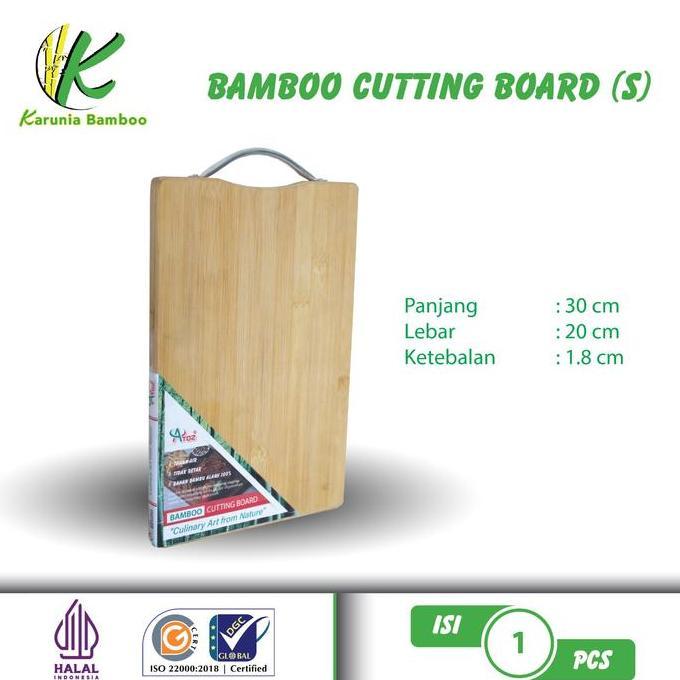 Talenan Bambu ukuran besar / Bamboo cutting board / chopping board