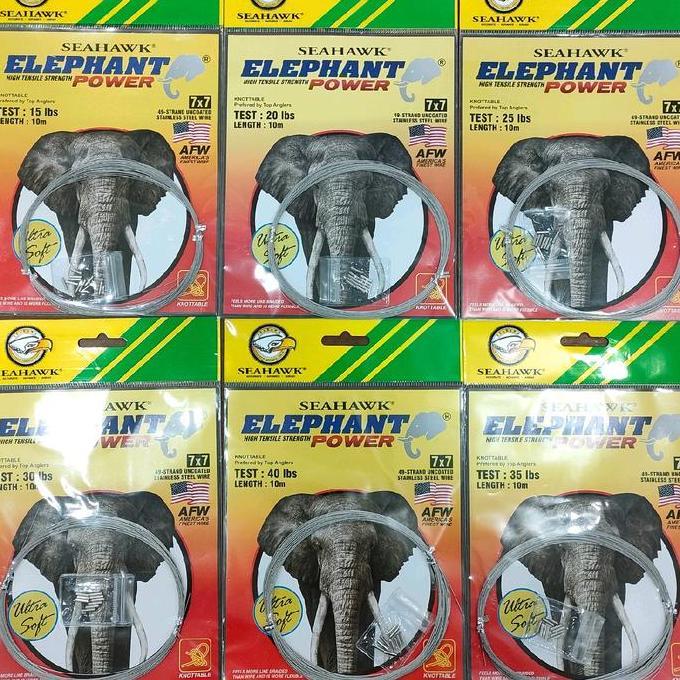 Neklin Seahawk Elephant Power 7x7 Ultra Soft Ikan Pancing