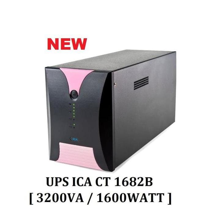 UPS ICA CT1682B / UPS ICA 3200Va - 1600W ICA CT1682B Termurah