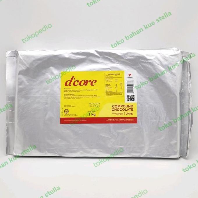 COKLAT D'CORE DCORE DARK COMPOUND 1 KG
