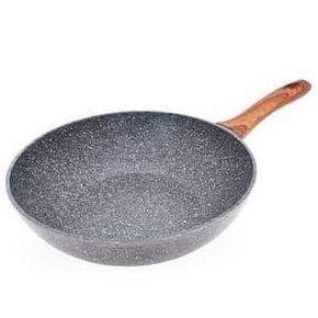 Cypruz Fry Wok Wajan Panci Penggorengan Marble Granit 26 cm
