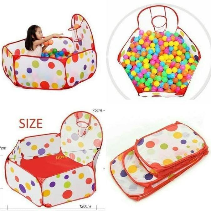 Kolam Mandi Bola - Bak Mandi Bola Untuk Anak Murah Awet Aman