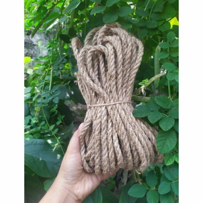 Tali tambang goni tali rami tali kerajinan 8mm meteran