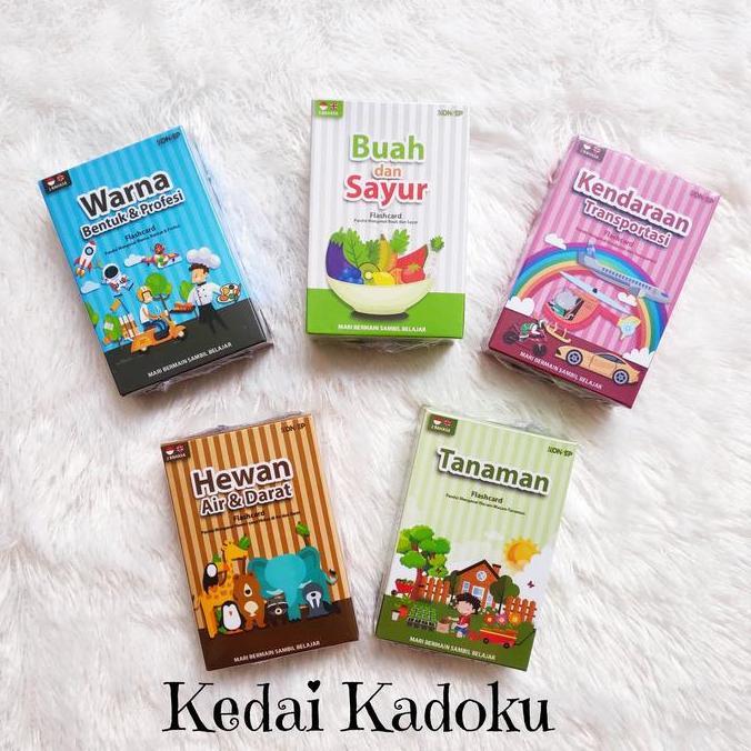 Flash Card Kartu Belajar Anak Cocok Untuk Balita Paud TK Murah