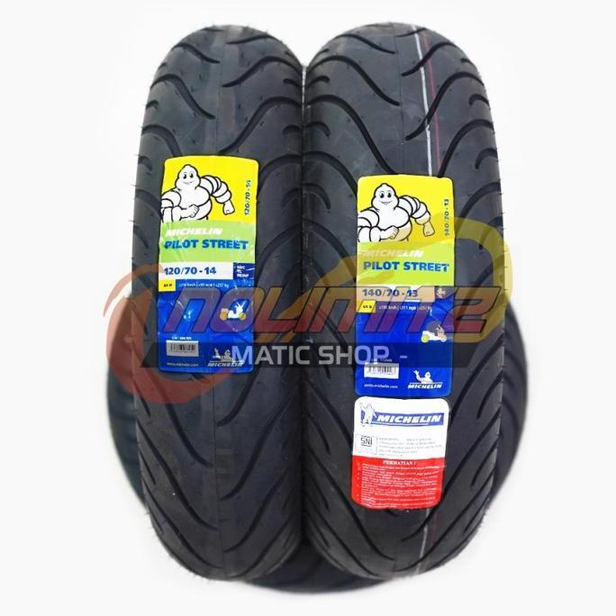 APITOYA Ban Michelin Pilot Street 120/70 - 14 & 140/70 - 13 ADV PCX 150 160