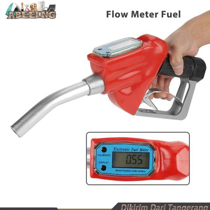 KASDIUM Fuel Meter Nozzle Digital Oil Delivery Gun Nozzle Gun Pertamina