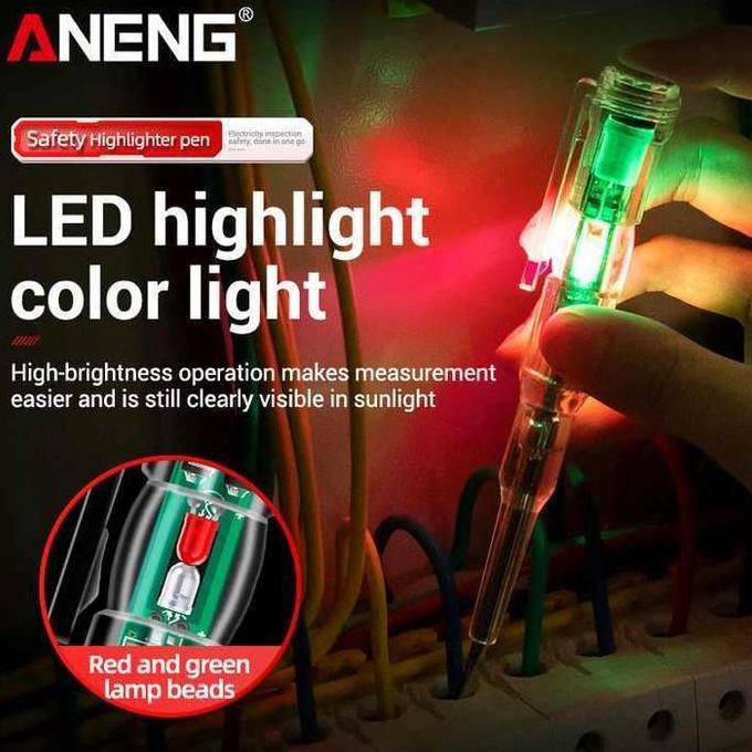 KASDIUM ANENG B11 Tespen Listrik Dual LED Digital Test Pen Obeng Tester Listrik Alat Cek Arus Kabel 