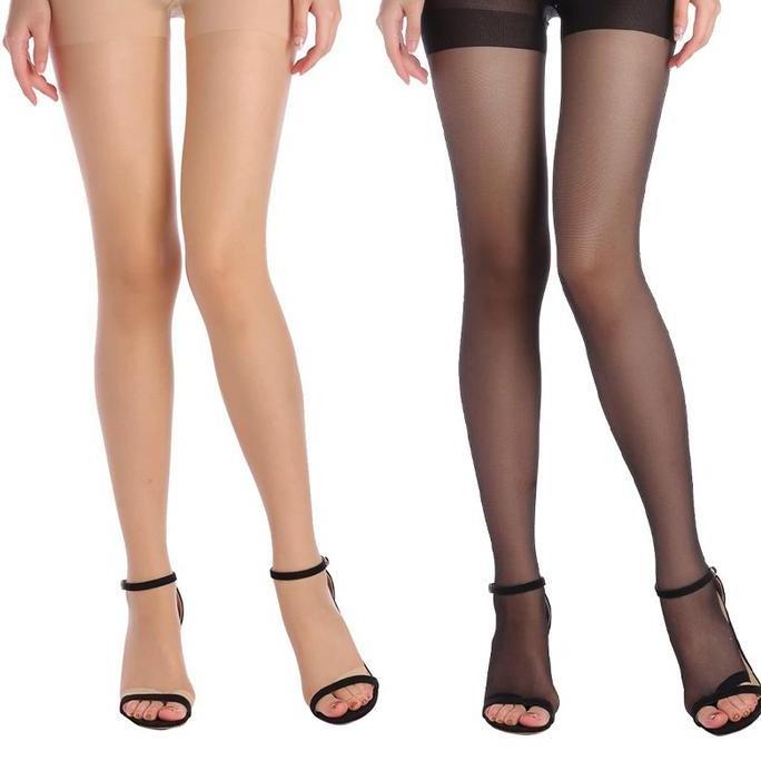 BRAVECOU Stocking Open Toe Stoking Anti Slip Stocking Pantyhose Stocking Transparan Stocking Tipis S