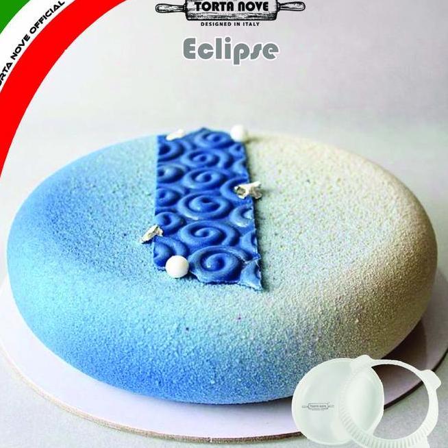 Cod Loyang Kue Cetakan Silikon Eclipse Cetakan Cake Cetakan Glaze Cake Torta Nove Italy Cetakan Untu
