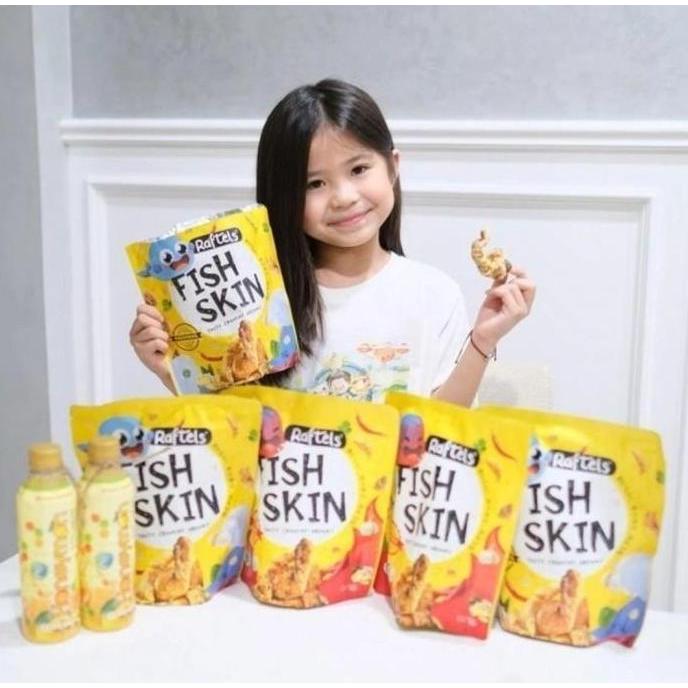 RAFTELS Fish Skin 75g - Keripik Kulit Ikan