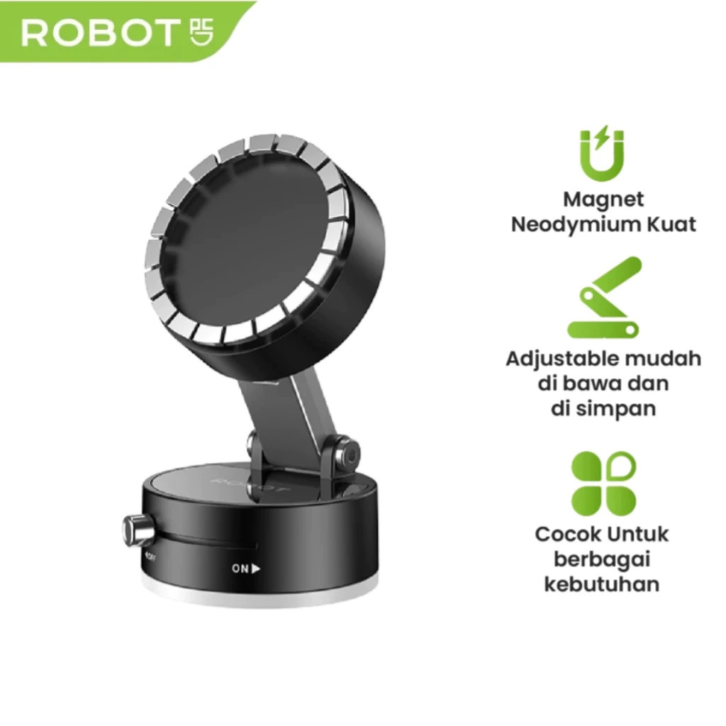 Robot RT-US17 Multifunctional Magnetic Phone Holder Stand HP Magnet Stand Ipad IPad Viral Original