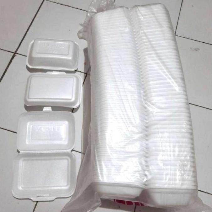 Sterafoam bubur sterafoam kotak panjang foam nasi