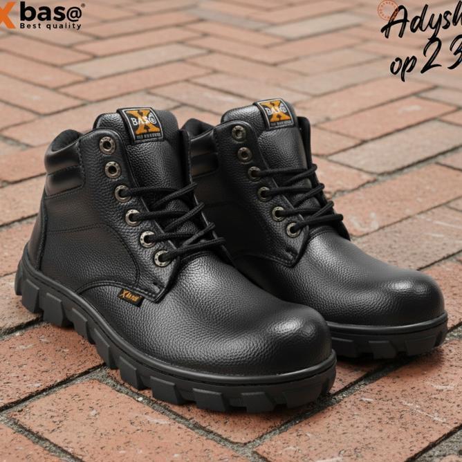 Sepatu Safety Boots Xbas Sepatu Spbu Safety Kitchen Besi Hh Kerja Shoes