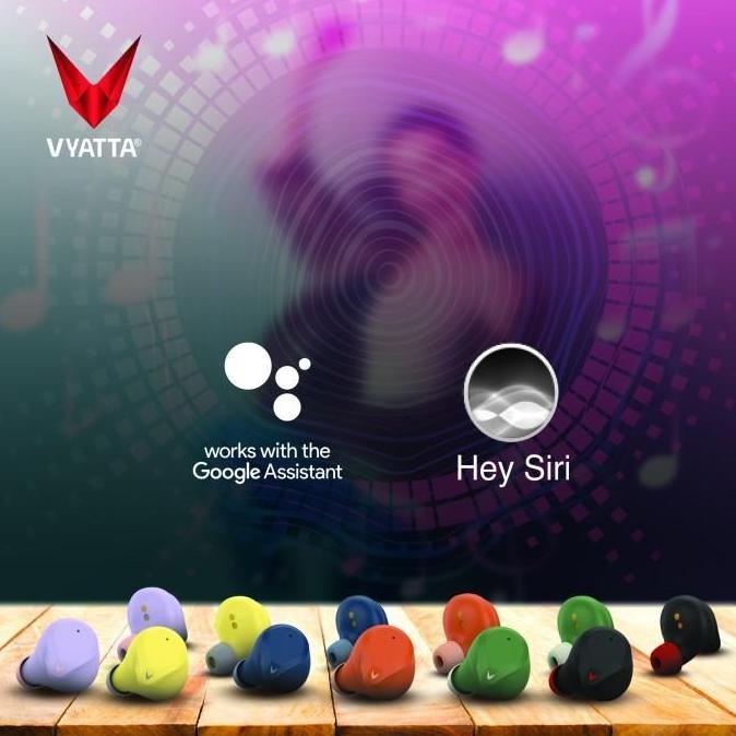 VYATTA AIRBOOM PRO 3 TWS BLUETOOTH HEADSET - Touch, HD, Long Battery