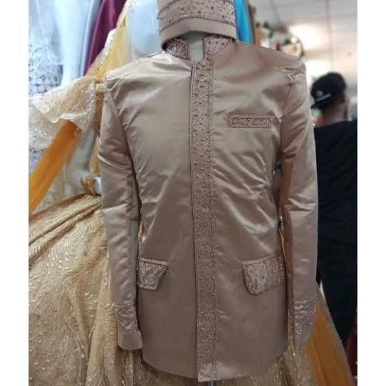 beskap bapak besan /kts among tamu Pria Pengantin JS