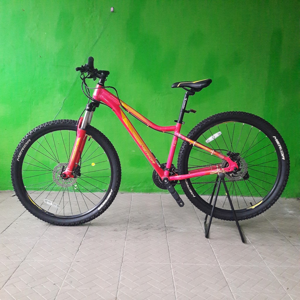 MERIDA Juliet 18 7.40d 15 Pink Kuning Sepeda MTB