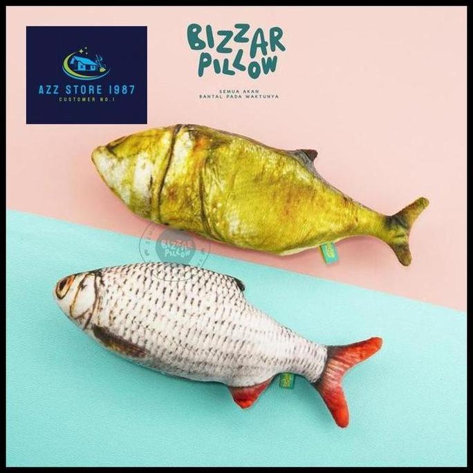 Bantal Ikan Asin Bantal Unik Bantal Boneka Ikan Asin Size S