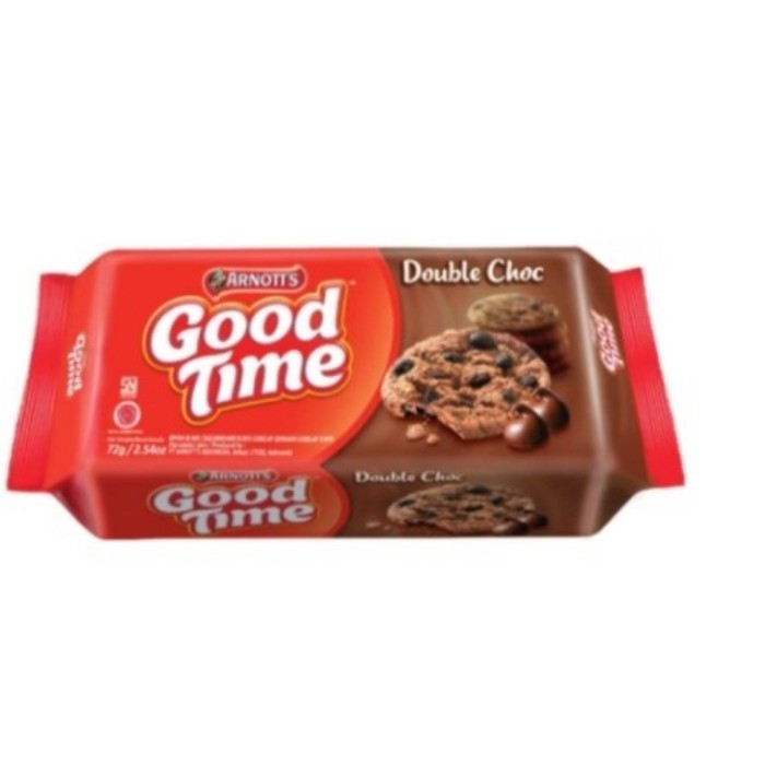 Good Time Goodtime Cookies Double Choco Chip 72 gram