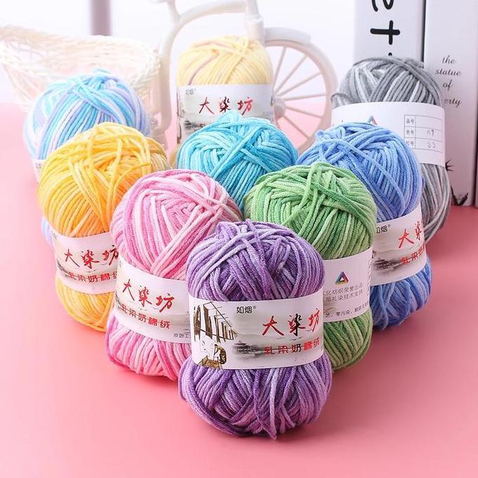 benang woll yarn benang rajut knitting yarn crochet benang pintal LG