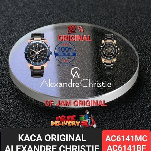 KACA JAM TANGAN ALEXANDRE CHRISTIE AC6141 AC 6141MC AC6141BF  AC6193 ORIGINAL WATCH GLASS MURAH