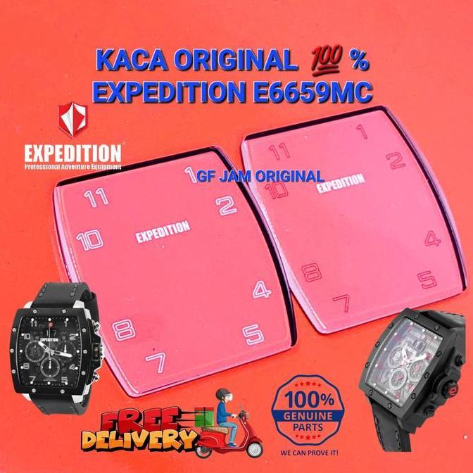 KACA JAM TANGAN EXPEDITION E6659 E 6659 ORIGINAL 100% PART DIJAMIN