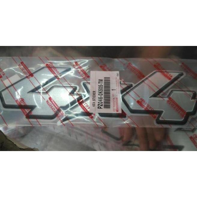 Sticker 4X4 Hilux Premium