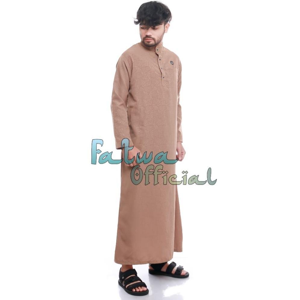 Termurah (Cod Jubah Sultan) Jubah Pria Remaja Dewasa Embos / Gamis Pria Embos / Gamis Alharbi Termur
