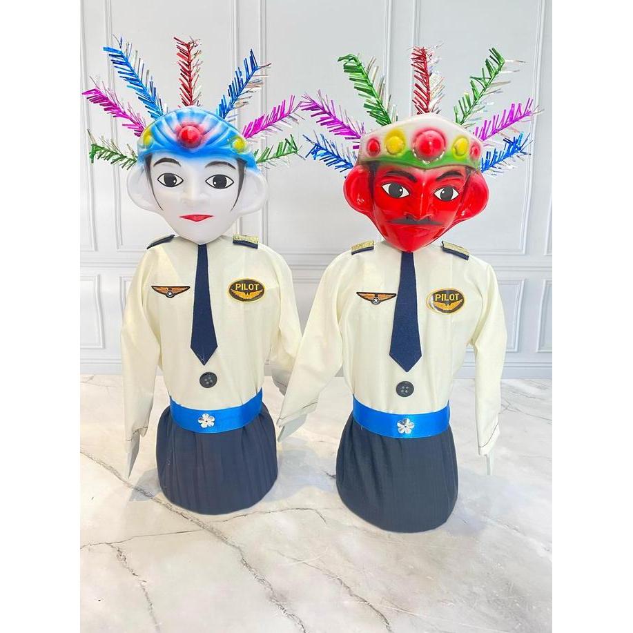 TERBAIK Ondel ondel Masuk Tangan / Miniatur Ondel Ondel